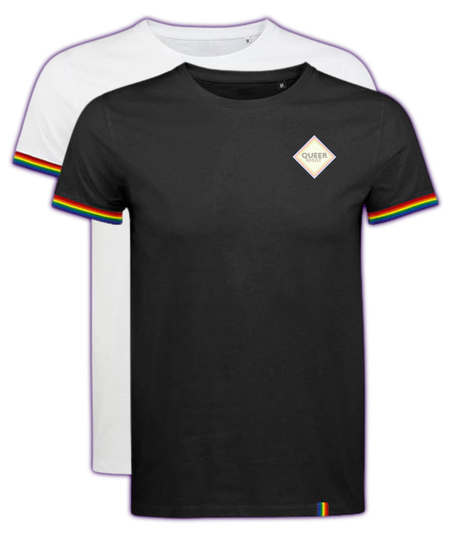 T-Shirt "BASIC RAINBOW" - Artikelnr. Q4M-002