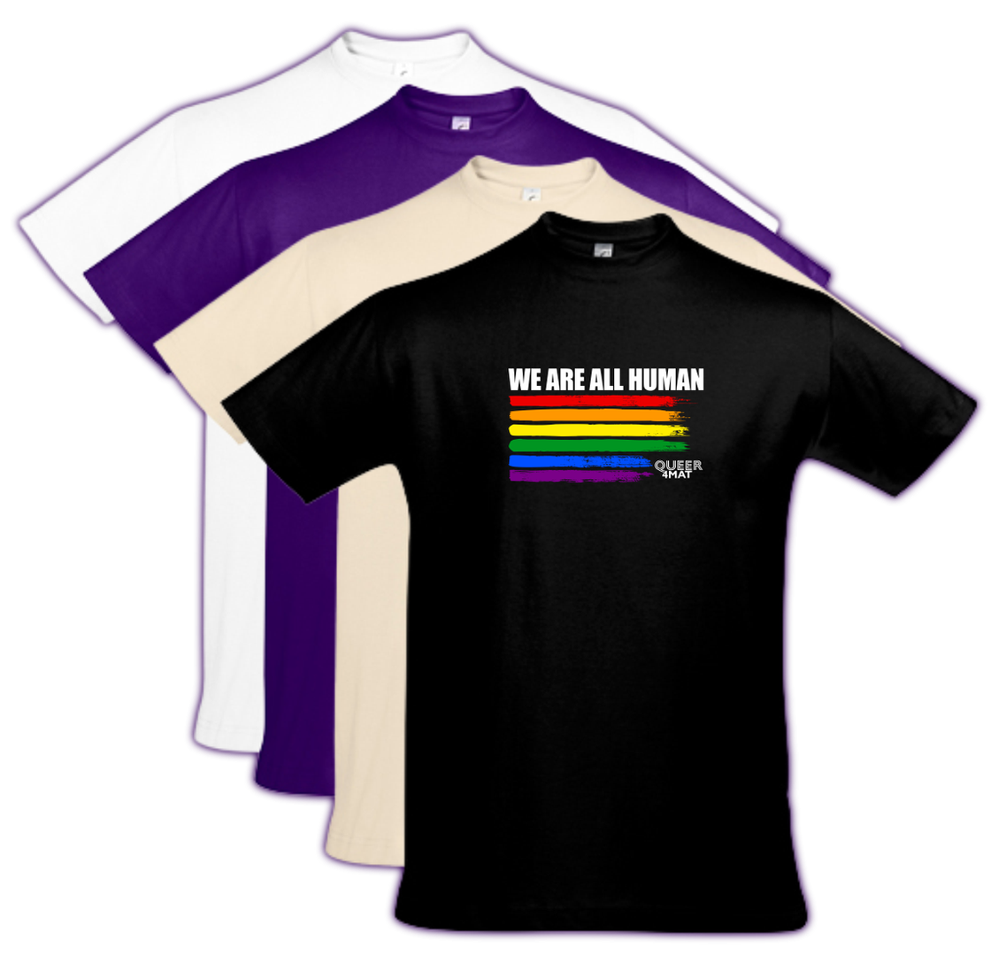 T-Shirt "WE ALL" - Artikelnr. Q4M-010