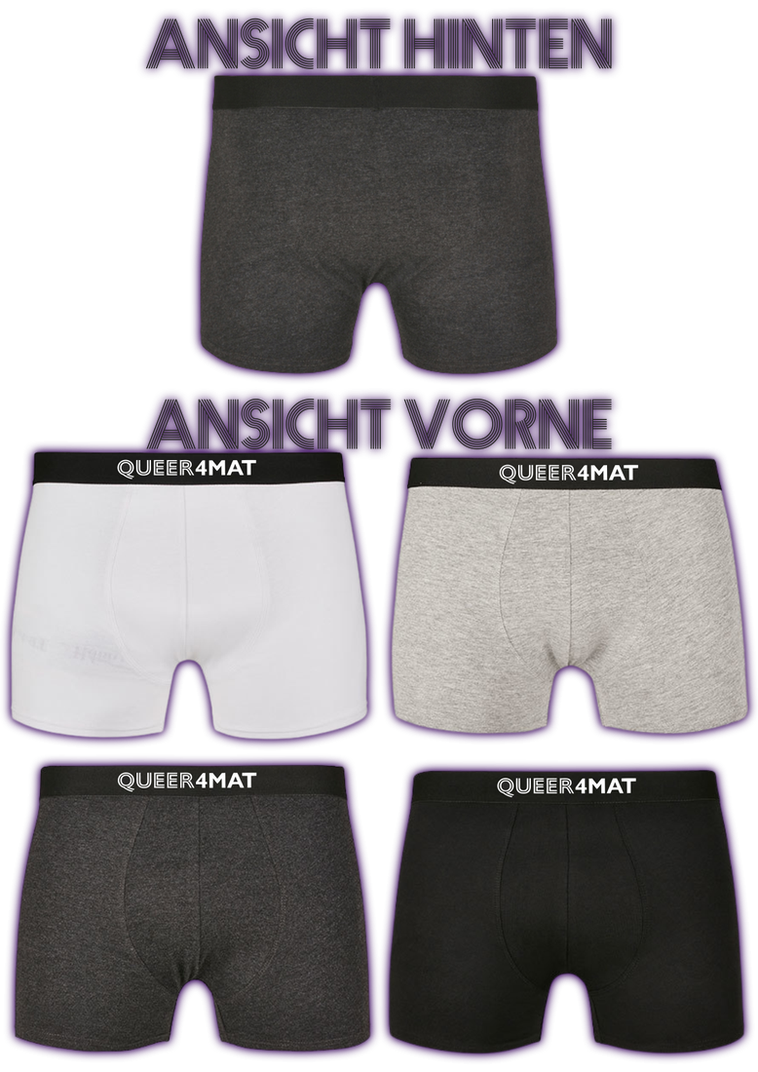 Men Boxer Shorts 2-Pack "Q4M" - Artikelnr. Q4M-020