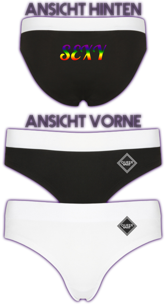 Women`s Fashion Brief "SEXY" - Artikelnr. Q4M-021