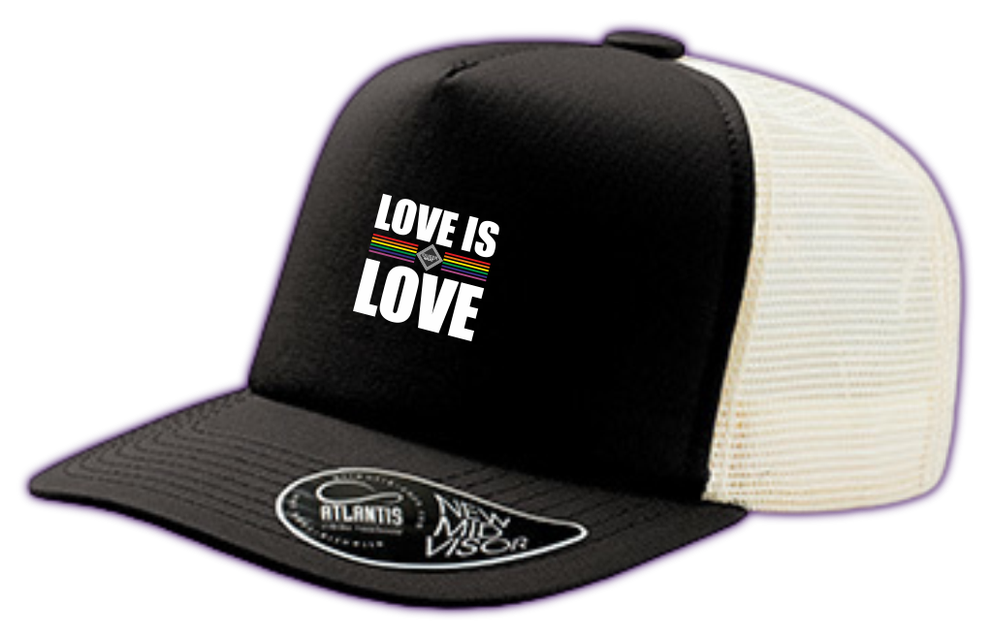 Cap "LOVE IS LOVE" - Artikelnr. Q4M-032