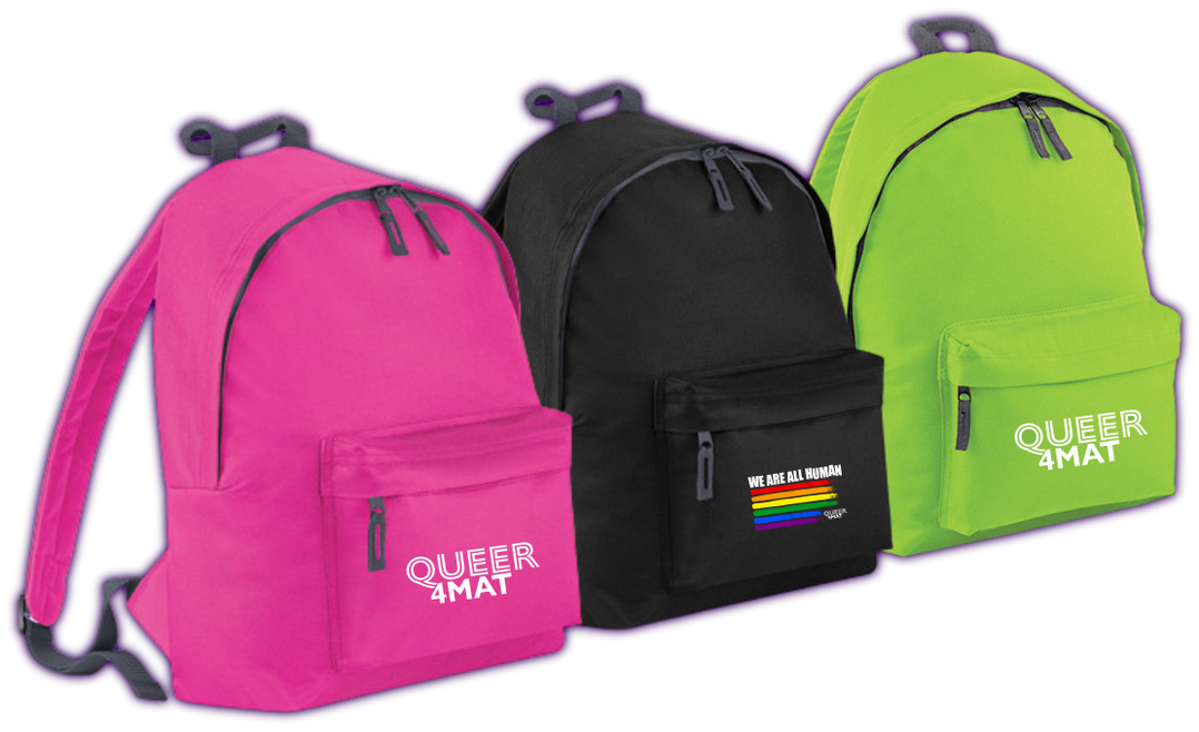 Backpack "RETRO" & "WE ALL" - Artikelnr. Q4M-048