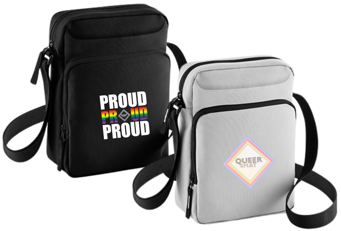 Cross Body Bag "PROUD" & "Q4M" - Artikelnr. Q4M-050
