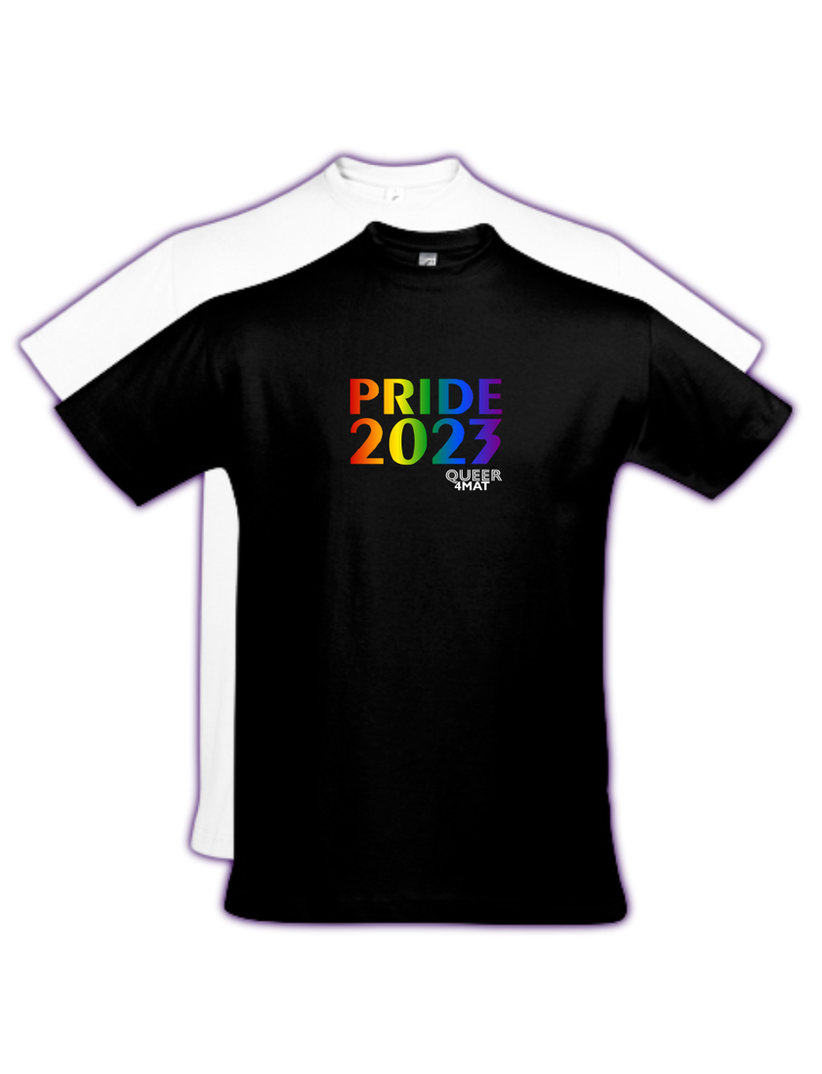 T-Shirt "PRIDE 2023" - Artikelnr. Q4M-P-003