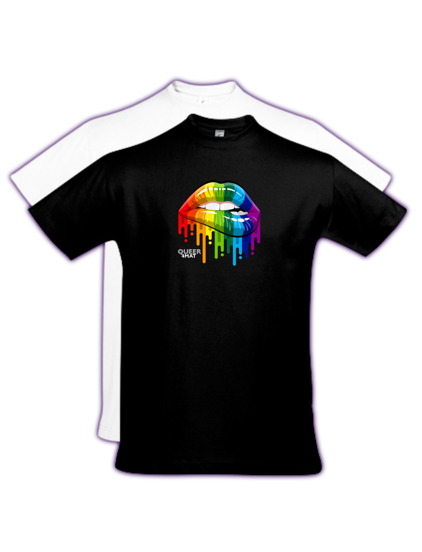 T-Shirt "LIPS" - Artikelnr. Q4M-P-004